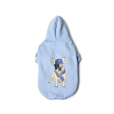 China Spring Viable Autumn Clothes Hoodie Shirt Sweater For Medium Small Dog Cat Cotton Sweatshirt Stylish Soft Breathable Comfortable Pet Clothes for sale