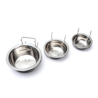 China Stainless Steel Automatic Cat Dish Anti Slip Resistant Low Pet Feeder Safe for sale