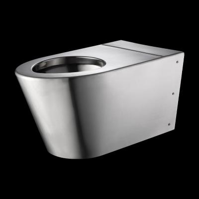 China Hidden Cistern 700mm Mexico P Trap Hung Toilet Metal Wall Mounted Smart Toilet Factory for sale