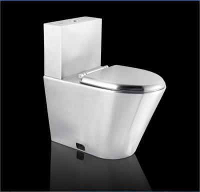 China Double-Flow Sanitary Ware CE Stainless Steel Best Selling Floor Standing Toilet Bowl For Bathroom for sale