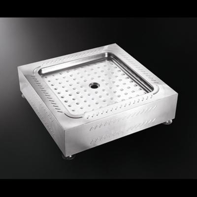 China Modern Dubai Shower Room Quadrant Shower Tray Base Prefab Shower Pan With Bracket for sale