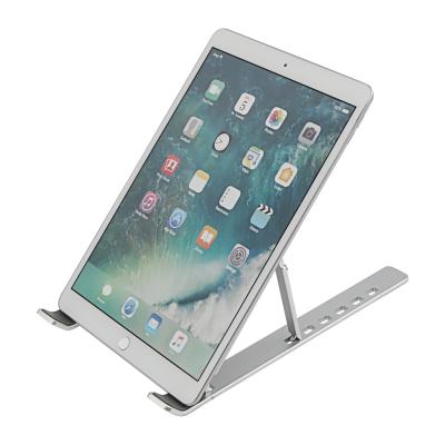 China Roc Laptop Stand New Design Latop Portable Aluminum Adjustable Foldable Laptop Stand Mini Laptop Stand for sale