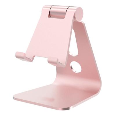 China Roc Shenzhen Large Adjustable Mobile Phone Stand Desktop Aluminum Alloy Mobile Phone Holder for sale