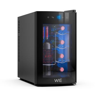 China Economical Powerful Cooling System Custom Design Wine Bottle Cooler Champagne Wine Cooler Electric Wine Chiller for sale