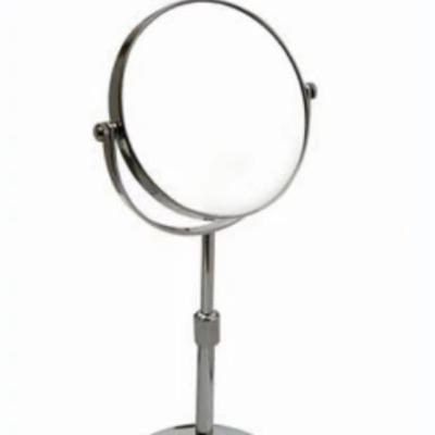 China 1X 5X Double Sided Circle Magnifying Dressing Standing Table Cosmetic Magnifying Standup Mirror for sale