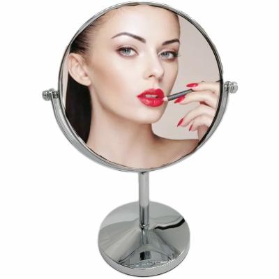 China 1x/3x/5x/7x Magnifying Makeup Mirrors Led Round Table Make Up Mirror Led Makeup Mirror Source Factory Customized for sale