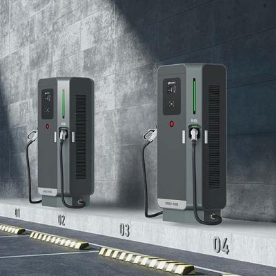 China 30kw 80kw 120kw 240kw Floor Mounted Electric Car Charging Pile with IP54 Control System for sale