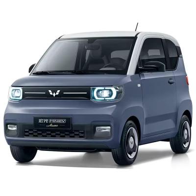 China Max Speed 100km/h 2599*1505*1631mm 4 Seater EV Wuling Hongguang Mini Electric Cars for sale