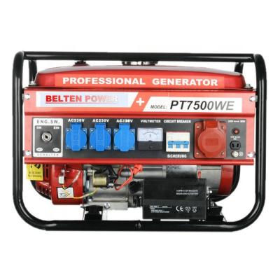 China Swiss Professional Kraft Gasoline Generators 168F-1 SK8500W Price BT2500A for sale