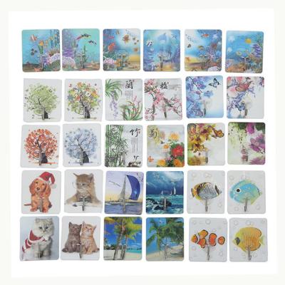 China Customized Pattern Kitchen Wall Plastic Adhesive Hook Hot Sale Minimalist Magic Sticky Plastic Hook Bathroom for sale