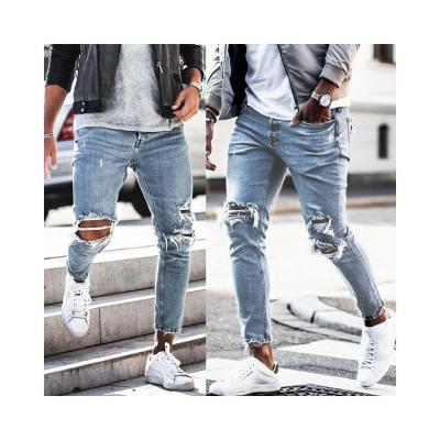 China Breathable 2020 summer new men's shorts pants new men's ripped jeans fashion men's for sale