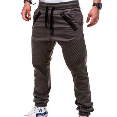 China 2021 QUICK DRY new fashion sports joggers pants casual sports pants sweatpants for men joggers with zipper pockets for sale