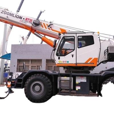 China CRANE Top Quality Zoomlion Rough TRUCK 35ton Rt35 terrain crane with hot sale for sale