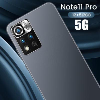 China Dual SIM Card 2022 Original Note11 Pro 6.7 Inch Android Smartphones 12GB+512GB 10Core LET Mobile Phones Fast Delivery Mobile Phone for sale