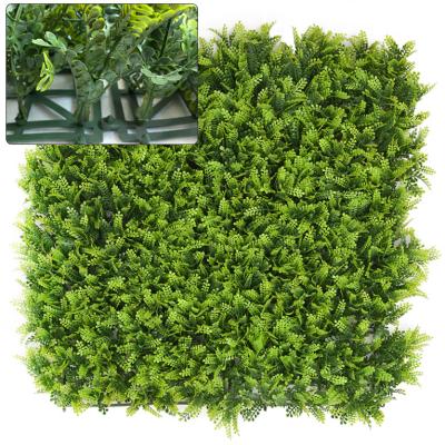 China Eco-friendly Anti UV Mimosa Grass Artificial Wall Plant Panels Artificial Wall Plants for sale