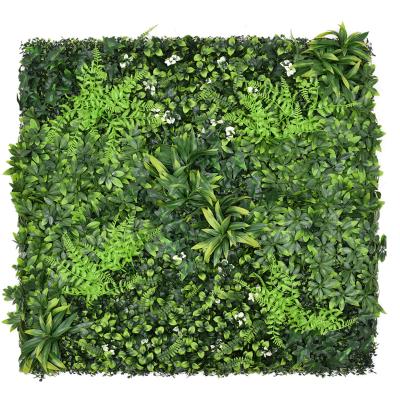 China Contemporary Artificial Grass Plant Wall Panel Plant Wall Decoration Outdoor Indoor for sale