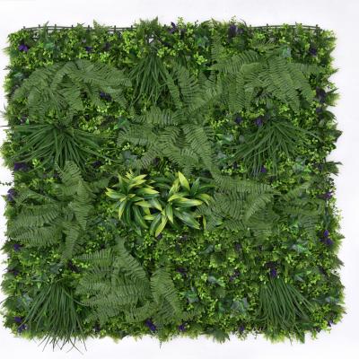 China Eco-friendly Fashion Fixture Plant Wall Climbing Monolithic Green Plants Wholesale Artificial Grass for sale