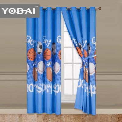 China Fashion Custom Printed Window Curtains Made in China for sale