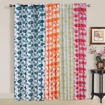 China Latest Simple Modern Fashion Window Curtain Patterns Panel for sale