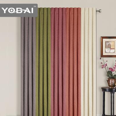 China Korean Fashion Curtain Finished Product Living Room Window Decor for sale