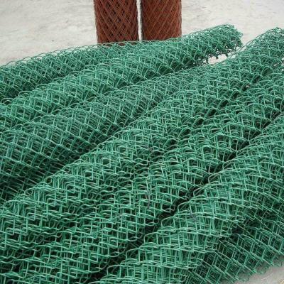 China Fence Mesh Factory Supplier High Security 50x50 Fashionable Galvanized Chain Link Mesh Fence Roll for sale