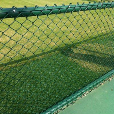 China Fence Mesh 8 Foot 3mm Diameter Chain Link Fence Galvanized Chain Link Fence Wire Mesh For School Playground for sale