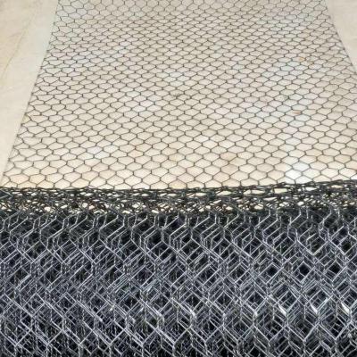 China Twist Straight Hot Dipped Galvanized After Woven Hexagonal Wire Mesh for sale