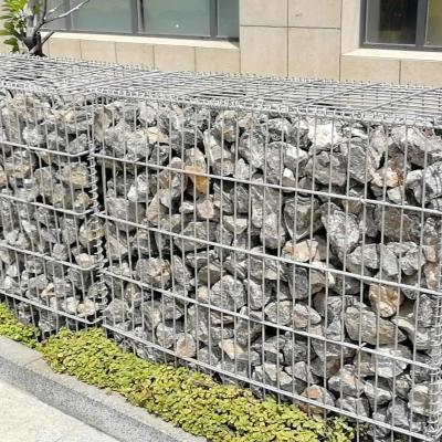 China Anti-corrosive. Antioxidation Rock Stone Hot DIP Galvanized After Welding Gabion Mesh Cages for sale