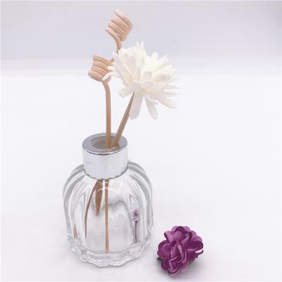 China Viable Empty Glass Custom Perfume Reed Diffuser Bottles for sale