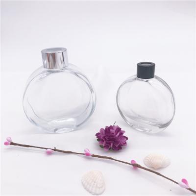 China Hot Sale Recyclable Transparent Reed Diffuser Bottle 150ml Aroma Scent Glass Home Decorations for sale