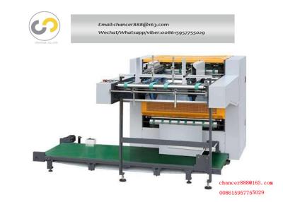 China Automatic U or V type shape grooving machine for calendar, notebook,corrugated cardboard for sale