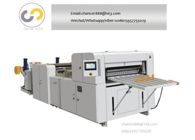 China Automatic Roll to sheet cross cutting machine with 200m/minute speed for sale