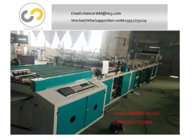 China Automatic flower bag making machine, sandwich triangle bag making machine for sale