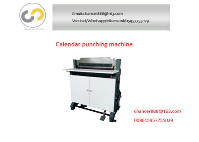 China Hardcover punching machine for calendar, notebooks, bound-book for sale