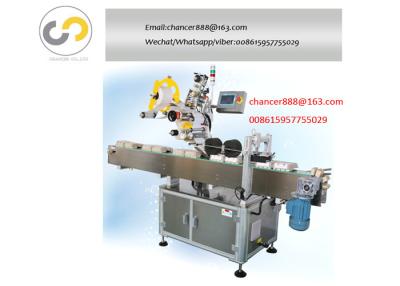 China Automatic egg carton sticker labeling machine, egg box labeler machine for sale