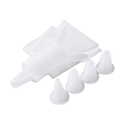 China Sustainable Simplicity 5-Piece Spout Set Bag Translucent Cream Cake Baking Tools for sale