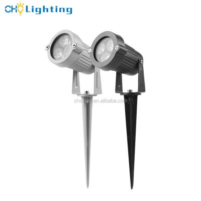 China Garden/Lawn/Yard/Landscape Lighting IP67 12V 85-265V Outdoor Base Spike 3W Landscape Lawn LED Garden Light for sale