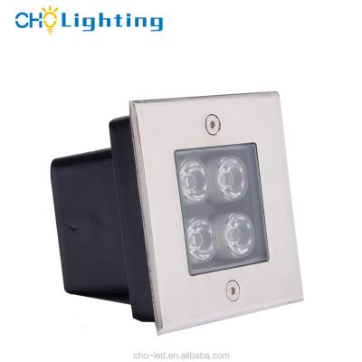 China Outdoor Garden 3w 4w Garden Lamp Square Led Underground Light for sale