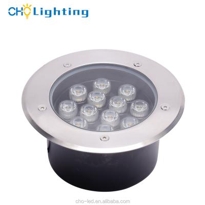 China LANDSCAPE 12W LED Underground Light Buried Floor Ground Yard Path Recessed Landscape Lamp for sale