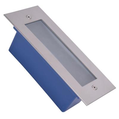 China Outdoor 3W LANDSCAPE Square Step Light Warm White IP65 Led Stair Wall Light 12v/24v for sale