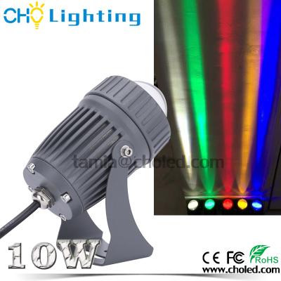 China Buildings new hot 110v 220v outdoor ip65 led spot beam spotlight garden light 10w for sale