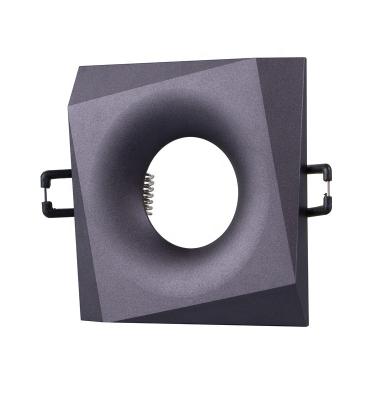 China Lamp Holder MR16 Lamp Square Black Holder for sale