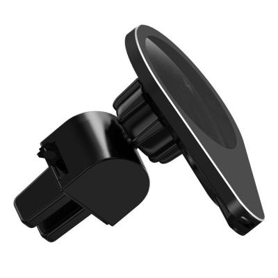 China Phone Charging Holder in Car Mount 2022 Magnetic Wireless Car Chargers 15W Car Mount Mobile Phone Charger Charging Stand for iPhone12/13 Max Pro for sale