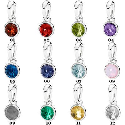 China Romantic the 925 Sterling Silver European Constellation Pendant is suitable for women's necklace bracelet with elegant exquisite jewelry for sale