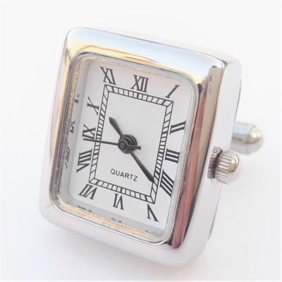 China Functional Alloy and Stainless Steel Watch Movement Cufflinks PC21 Stainless Steel T-bar Cufflink Cuff Links Japanese Cuff Links for sale