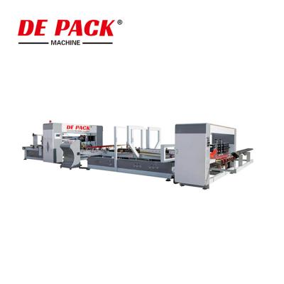 China machinery & Automatic Hardware Factory Price Carton Cardboard Folding And Gluing Machine Cardboard Folder Gluer for sale