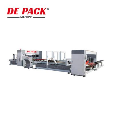 China machinery & Hardware Good Selling Automatic Cardboard Cardboard Folder Gluer Machine Carton Box Making Machine Price for sale