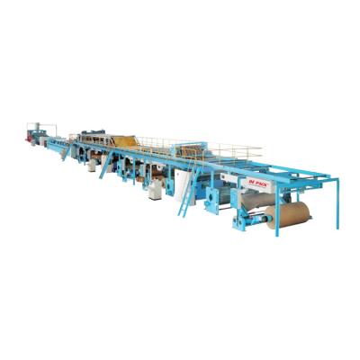 China Food Easy-used Cardboard Box Making Machine Corrugated Cardboard Box Production Line for sale