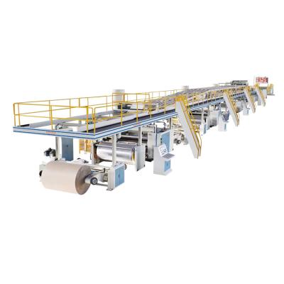 China China manufacturers 3ply food printing shops corrugated cardboard production line corrugated cardboard production line for sale