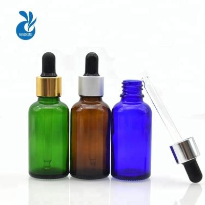 China Wholesale China 10ml 20ml Amber Blue Glass Essential Oil e Oil Liquid Dropper Bottle 10ml 20ml Personal Care Bottle With Aluminum Cap for sale